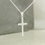Personalised Floral Cross Necklace And Box, thumbnail 6 of 6