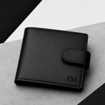 Personalised Men's Rfid Leather Photo Bifold Wallet, 3 of 7