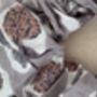 Print Scrunchie, Lighweight Soft Cotton, thumbnail 8 of 13
