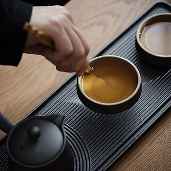 Kungfu Tea Set Of Seven Pieces Japanese Sand Garden, 3 of 7