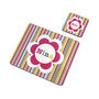 Personalised Girl's Floral Placemat Set, thumbnail 3 of 10