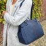 Large Genuine Leather Shoulder Bag, Handbag, thumbnail 3 of 4