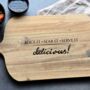 Personalised Natural Wood Chopping Board – Father's Day Gift, thumbnail 2 of 10