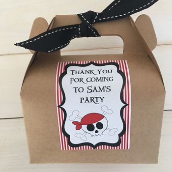 Personalised Pirate Baking Kit Party Bag, 2 of 2