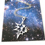 Sterling Silver Shooting Star Necklace, thumbnail 1 of 9