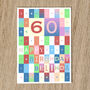 Personalised 60th Birthday Card Age And Name 1965, thumbnail 4 of 10