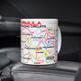 Formula 2026 Track Circuits White Edition Mug, thumbnail 4 of 4