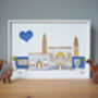 Marrakech Personalised City Print, thumbnail 3 of 3