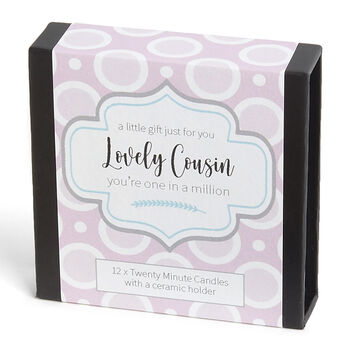 Cousin Twenty Minute Candle Gift Set, 2 of 12