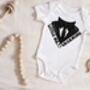 Mr Charming Baby Boy Sleepsuit, thumbnail 3 of 3