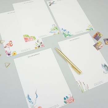 Water Birds Personalised Writing Paper, 8 of 9