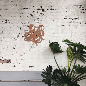 Metal Bee Garden Art: Rust Patina Home Decor, 8 of 11