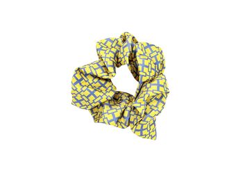 Nsaa African Design Silk Scrunchie, 2 of 3