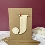 Personalised Initial Letter Holy Communion Day Card, thumbnail 3 of 7