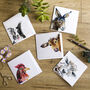 Farmyard Collection Pack Of Five Blank Greeting Cards, thumbnail 2 of 8