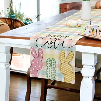 Colourful Happy Easter Table Runner, 5 of 6
