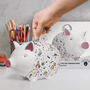 Tilly Pig Peter Rabbit And Friends Pink Piggy Bank, thumbnail 2 of 12