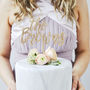 Charming Personalised Wedding Cake Topper, thumbnail 5 of 8