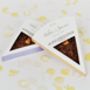 Personalised Chocolate Pizza Slice Wedding Favours X 25, thumbnail 2 of 2