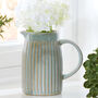 Personalised Washed Stone Pitcher Jug Vases, thumbnail 1 of 9