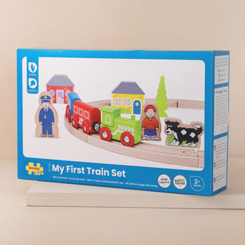 Personalised My First Train Set Toy, 3 of 5