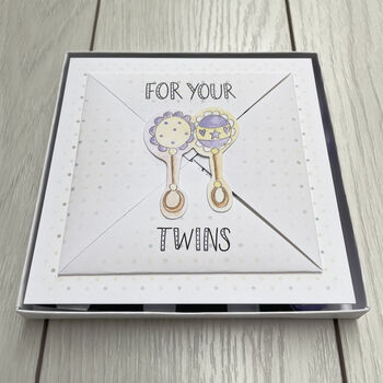 Twins Personalised I.O.U Gift Box Voucher, 4 of 8