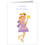 Fairy Happy Birthday Card, thumbnail 2 of 4