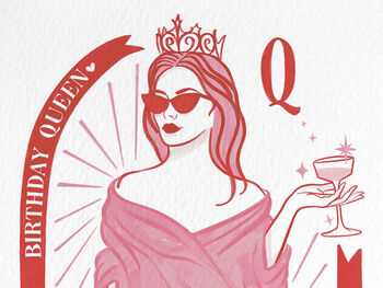 Birthday Queen Card, 2 of 8