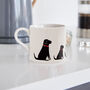 Labrador Mug Black, Chocolate, Fox Red And Yellow Lab, thumbnail 1 of 12