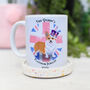 Queen's Platinum Jubilee Mug Union Jack Corgi, thumbnail 7 of 7