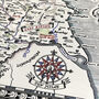 Yorkshire Map Tea Towel, thumbnail 7 of 12