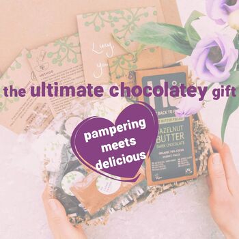 Thank You Organic Vegan Pamper With Chocolate Gift, 2 of 10