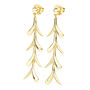 Sycamore Earrings In Gold Vermeil, thumbnail 1 of 4