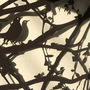 Blackbird And Trees Metal Screen Sculpture, thumbnail 2 of 7