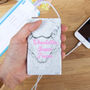 Personalised Marble Design Power Bank, thumbnail 1 of 3