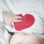 Breastfeeding Pyjamas With Heart Print, thumbnail 5 of 6