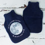 Personalised Moon Hot Water Bottle Cover, thumbnail 3 of 7