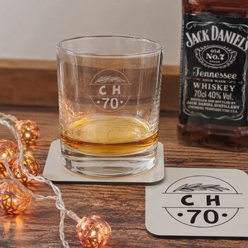 Personalised 70th Birthday Whisky Glass, 3 of 12