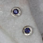 Blue Topaz Earrings In A Star Setting, thumbnail 10 of 12