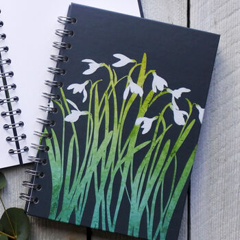Snowdrops Notebook / Journal, 2 of 2