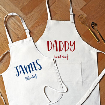 Personalised Matching Family Apron, 2 of 4
