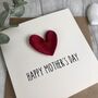 Happy Mother's Day Velvet Heart Card, thumbnail 4 of 5