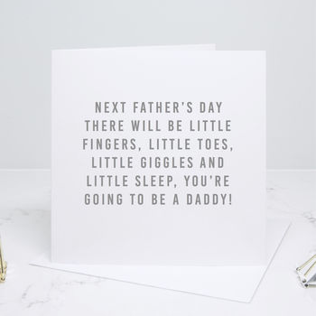 Going To Be A Grandad Father's Day Card, 2 of 2