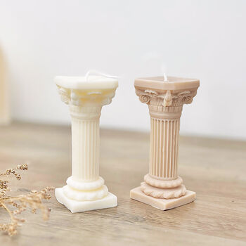 Roman Column Home Decor Candle Gift For Her, 2 of 7