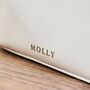 Personalised Medium White Make Up Bag, thumbnail 3 of 4