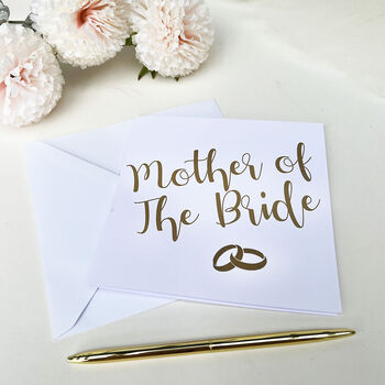 Mother Of The Bride Wedding Card, 3 of 6