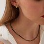 Handmade Rope Braided Sterling Silver Beaded Necklace, thumbnail 1 of 12