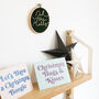 Set Of Glitter Retro Style Christmas Cards, thumbnail 4 of 4