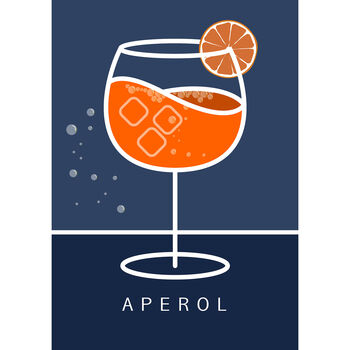 Aperol Cocktail Drink Art, 3 of 4
