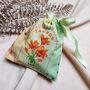 Taurus Birth Flower Gift Pouch, thumbnail 1 of 8